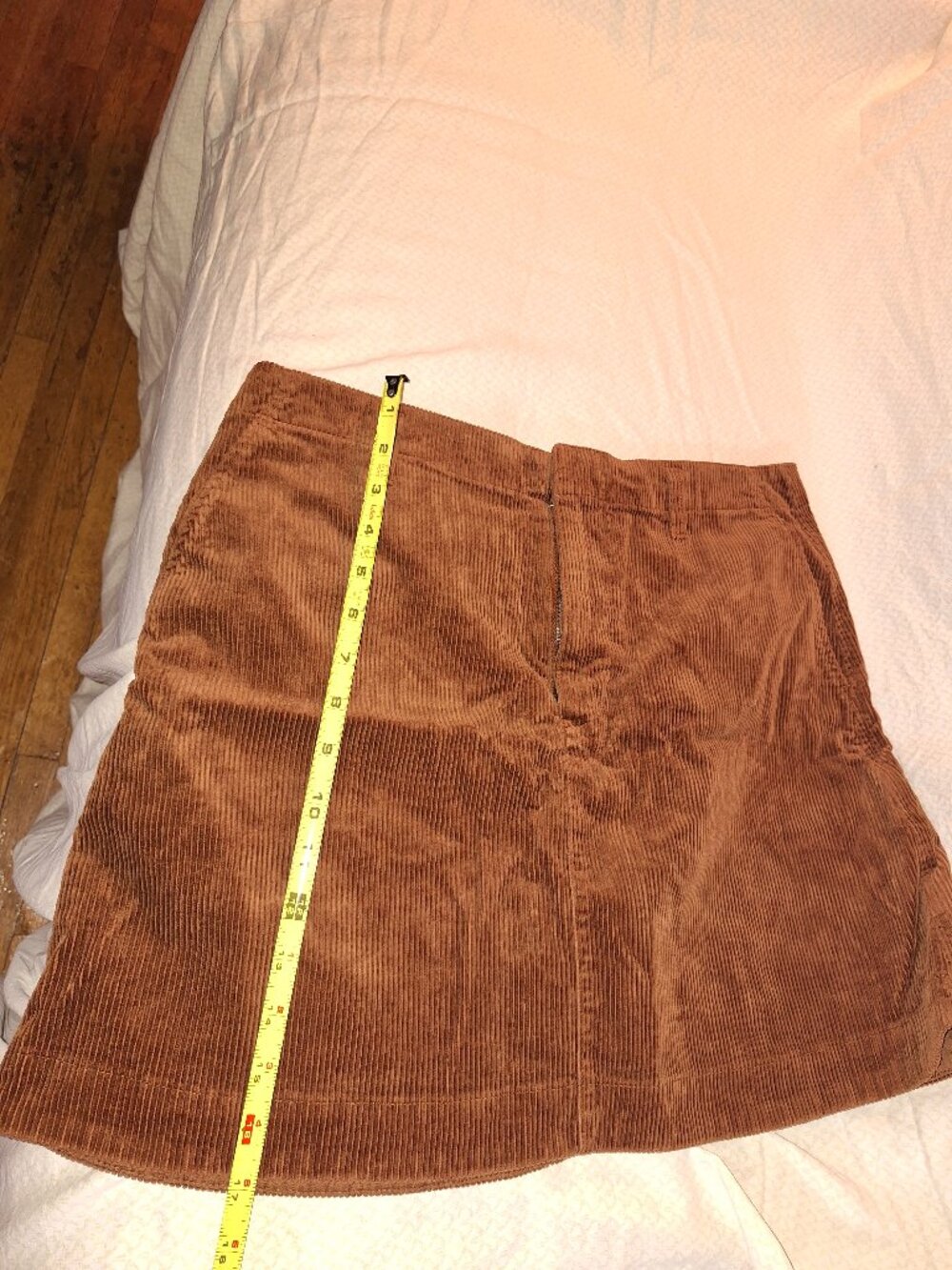 GAP Brown Corduroy Mini Skirt Women’s Size 14 Y2K Casual Preppy